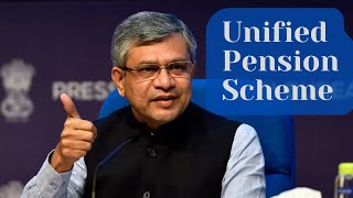 Unified Pension Scheme UPS  Difference from NPS  OPS  GPF  ECONOMY [upl. by Halsy]