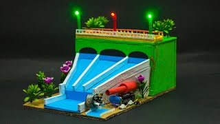 Hydroelectric Dam Working Model [upl. by Conlon]