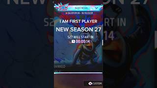 New season 27 rank push grandmaster cs rank push grandmaster 1102024❤️‍🩹 [upl. by Yggam]