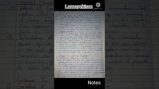 Lamarckism  Neo lamarckism theory l Lamarckism theory of evolution l [upl. by Hachman]