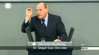 Gregor Gysi DIE LINKE Ukraine  Es gibt nur den Weg der Diplomatie [upl. by Lord]