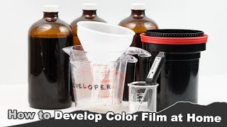 How to Develop C41 Color Film at Home Step by Step Easy Tutorial [upl. by Lavud]