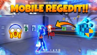 Best Mobile REGEDIT For 95 headshot rate 😱 [upl. by Josh]