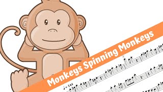 Monkeys Spinning Monkeys  Kevin MacLeod Flute [upl. by Aehr]