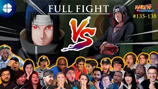 ITACHI vs Sasuke 23 People React FULL FIGHT MEGA Reaction Mashup Shippuden 135138 🔥🇯🇵 [upl. by Imij]