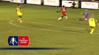 Barwell 02 Welling  Emirates FA Cup 201516 R1  Goals amp Highlights [upl. by Leidba676]