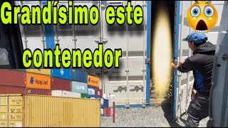 Grandísimo contenedor abandonado que compre en la subasta [upl. by Casavant]