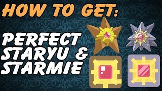 How To Get The Best Staryu amp Starmie Strongest Pokemon In Quest [upl. by Gnourt]