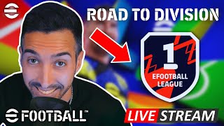 eFootball2025  INIZIAMO IL ROAD TO DIVISION 1 LIVE🔴 [upl. by Anoyk339]