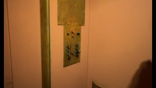 1950 Otis Traction Elevator at an Apartment Building in Jefferson City MO [upl. by Gabbey282]