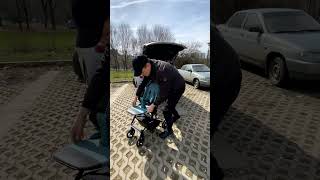 CARRELLO ALFA 2023 САМАЯ КОМПАКТНАЯ ПРОГУЛОЧНАЯ КОЛЯСКА С ПОВОРОТНЫМ МЕХАНИЗМОМ  КАК ПОЛЬЗОВАТЬСЯ [upl. by Seko708]