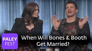 Bones  When Will Bones and Booth Get Married [upl. by Fredericka110]