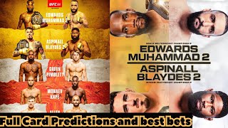 UFC 304 full card predictions and best bets [upl. by Giraldo]