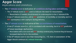 Apgar Score Implications and Limitations [upl. by Alusru]