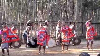 Mantenga Cultural Village Traditional Dancing  Swaziland [upl. by Anitirhc]