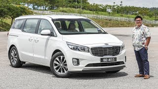 FIRST DRIVE Kia Grand Carnival Malaysian review – RM150kRM180k [upl. by Nodrog]