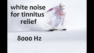 tinnitus ruido blanco 8000 hz  tinnitus white noise at 8 khz  HD [upl. by Enidaj629]