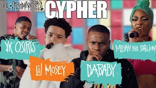 DaBaby Megan Thee Stallion YK Osiris and Lil Moseys 2019 XXL Freshman Cypher [upl. by Aleel]