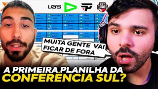 🚨 QUAIS SERÃO OS PLAYERS DA CONFERÊNCIA SUL SHOWTANA VAZOU MINERVA REAGE E OPINA SOBRE [upl. by Onaicul]