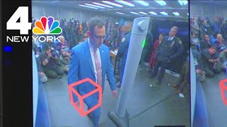 How do gun scanners work Metal detectors pilot at NYC subways  NBC New York [upl. by Aidnac685]