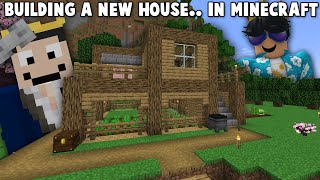 BUILDING ANOTHER NEW HOUSE in MINECRAFT HARDCORE Part 3 [upl. by Conan]