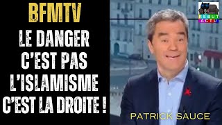 UN ÉDITORIALISTE DE BFMTV NOUS EXPLIQUE ENCORE UNE FOIS QUE LE DANGER EN FRANCE CEST LA DROITE [upl. by Rhiana]