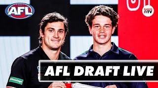 2023 AFL DRAFT WATCH ALONG  Night 1 [upl. by Freeland866]