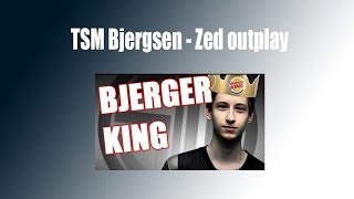 TSM Bjergsen  Zed outplay [upl. by Eiramenna]