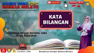 KATA BILANGAN Seronoknya Belajar Bersamasama Cikgu Eedarahim [upl. by Aggri]