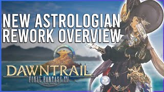 Astrologian Overview and changes  FFXIV Dawntrail Media Tour [upl. by Htebazile642]