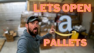 Unboxing 2 Pallets of Jumbo Amazon Returns  Worth It [upl. by Montana647]