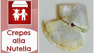 Crepes alla Nutella Dolci 2CK [upl. by Chirlin19]