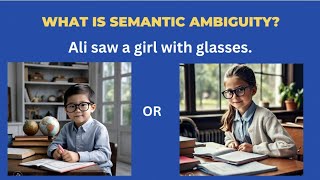 Semantic Ambiguity Meaning in Urdu and Hindi  Semantics Linguistics  youtube semantica [upl. by Garcon358]