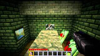 Duke Nukem 3D in Minecraft [upl. by Ahsotal161]