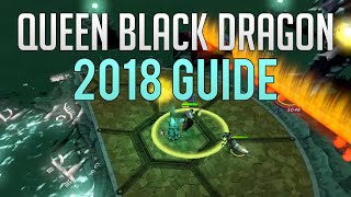 Runescape 3  Queen Black Dragon guide 2018  Brandishing RCB  Boss [upl. by Ellerrehs]