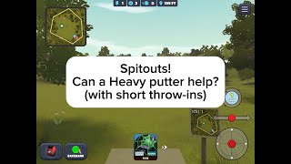 Spitouts Can a Heavy putter help  Disc Golf Valley [upl. by Brinson]