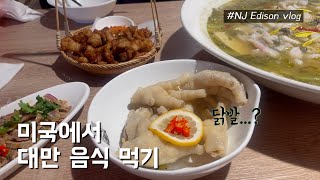 eng NJ Edison vlog 🇺🇸 뉴저지 에디슨 나들이  코스트코 대만 음식점 대만 디저트 [upl. by Cynar]