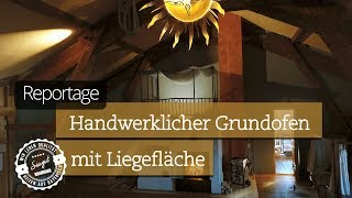 Handwerklicher Grundofen mit Liegefläche [upl. by Damek304]