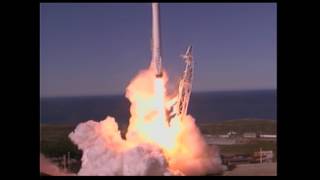 Falcon 9 launches from Vandenberg AFB CA [upl. by Narmis]