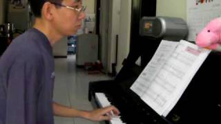 Scarborough Fair Alfreds Basic Adult Piano Course [upl. by Ahseina]