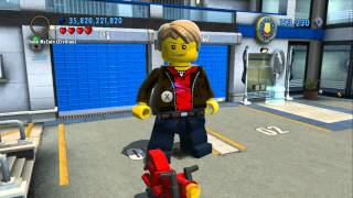 LEGO City Undercover  100 Completion Reward  Super Minifigure  450 Gold Brick Reward [upl. by Ykcub]