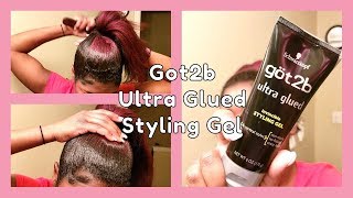 Got2b Ultra Glued Styling Gel  Review and Demo [upl. by Bara]