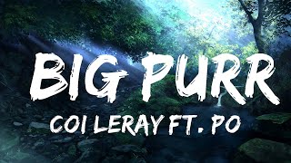 Coi Leray ft Pooh Shiesty  BIG PURR Lyrics  25 Min [upl. by Nueoht255]