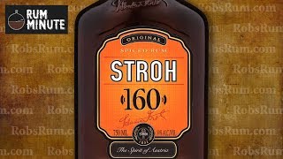 Stroh 160 Overproof Rum [upl. by Melisa]