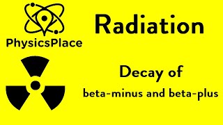 Radiation explained 4 Decay of betaminus and betaplus [upl. by Clayborn704]