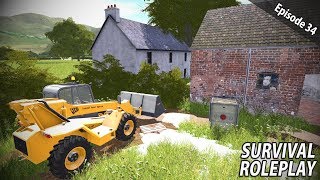 FLOODED FARM SALVAGE CLEANUP  Survival Roleplay  Episode 34 [upl. by Rabaj79]