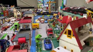 Expo train playmobil Stiringwendel juin 2023 [upl. by Kobi]