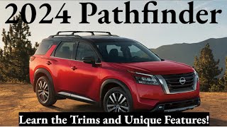 2024 Nissan Pathfinder Trims Key Features and More [upl. by Salot]