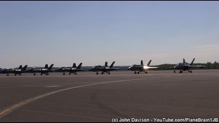 2015 Great New England Airshow  Show Opening Golden Knights C5 TO amp Sean D Tucker [upl. by Eivets]