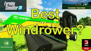 Unveiling the Best FS22 Windrower Oxbow 2340 [upl. by Linnea]